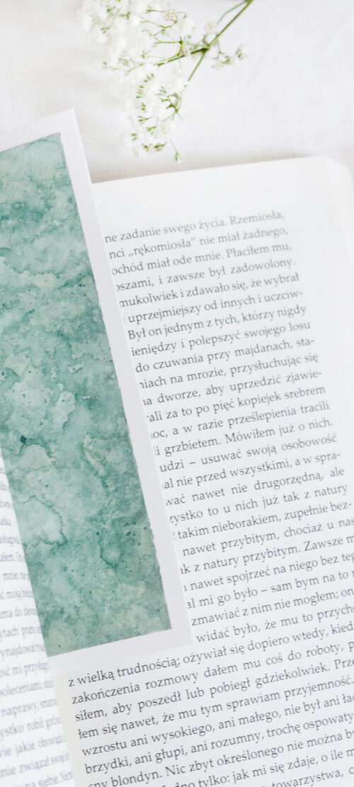 zakładki do książek akwarele ZESTAW 3szt. - obrazek 10