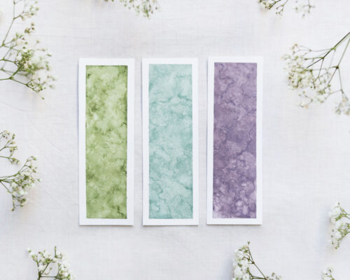 zakładki do książek akwarele ZESTAW 3szt. - obrazek 4