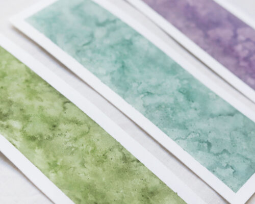 zakładki do książek akwarele ZESTAW 3szt. - obrazek 2