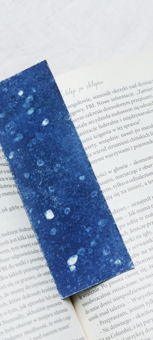 zakładka do książki cyjanotypia SAGA GWIAZD - obrazek 4