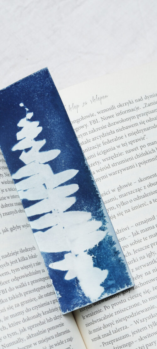 zakładki do książek cyjanotypia ZESTAW 2 szt. - obrazek 10