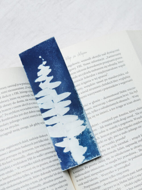 zakładki do książek cyjanotypia ZESTAW 2 szt. - obrazek 10