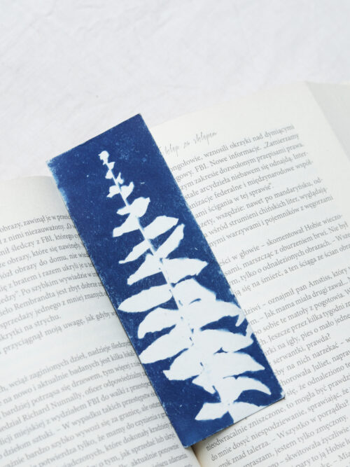 zakładki do książek cyjanotypia ZESTAW 2 szt. - obrazek 5