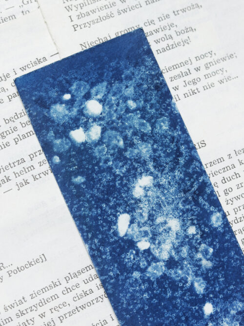 zakładka do książki cyjanotypia SAGA GWIAZD - obrazek 9