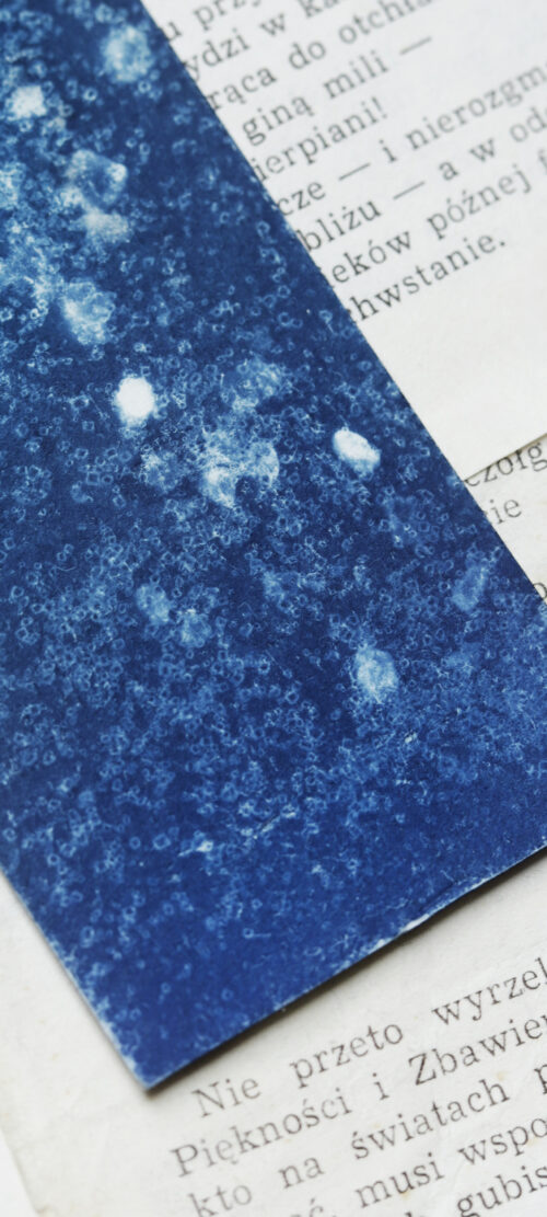 zakładka do książki cyjanotypia SAGA GWIAZD - obrazek 10