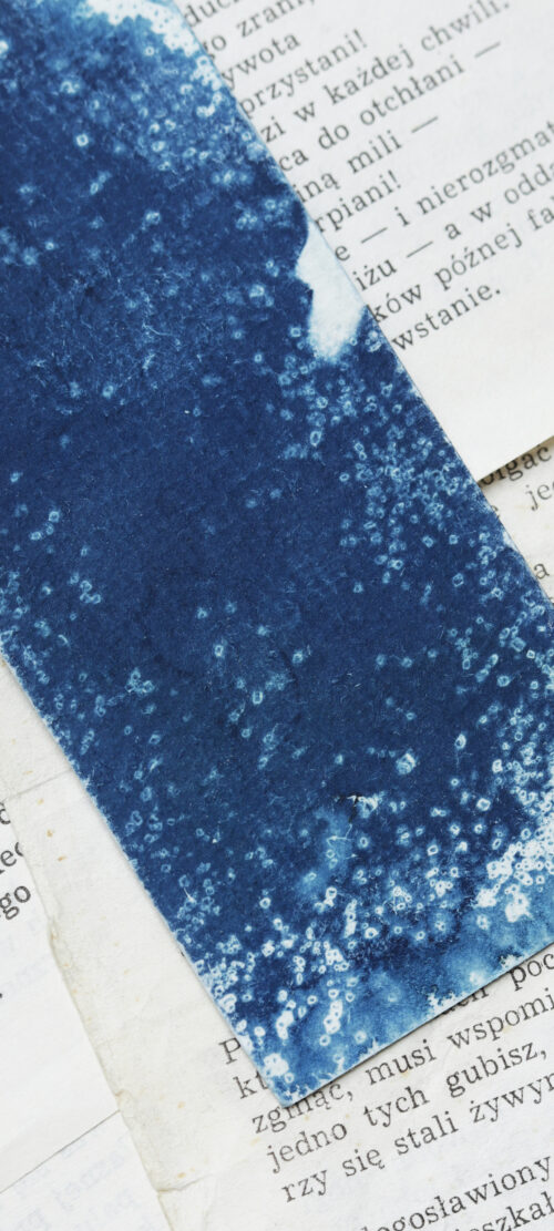 zakładka do książki cyjanotypia SAGA GWIAZD - obrazek 11
