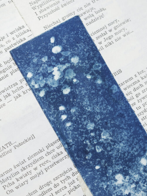 zakładka do książki cyjanotypia SAGA GWIAZD - obrazek 12