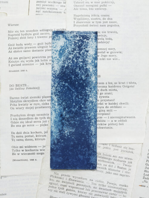 zakładka do książki cyjanotypia SAGA GWIAZD - obrazek 8